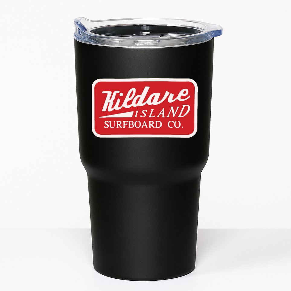 Kildare Island Surfboard Tumbler