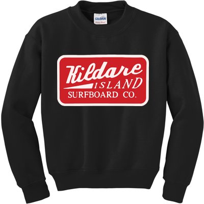 Kildare Island Surfboard Kids Sweatshirt