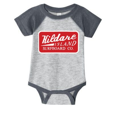 Kildare Island Surfboard Infant Baby Jersey Bodysuit