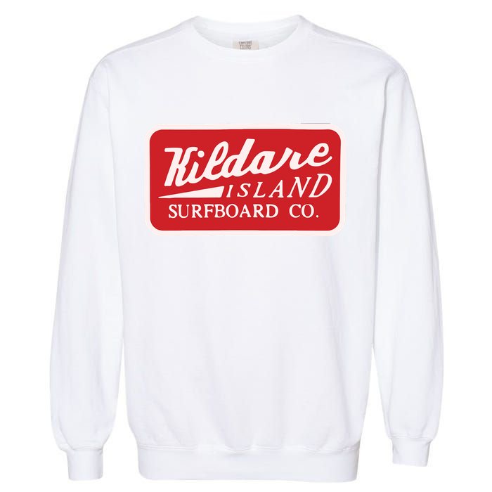 Kildare Island Surfboard Garment-Dyed Sweatshirt