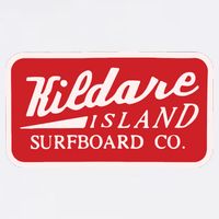 Kildare Island Surfboard Garment-Dyed Sweatshirt