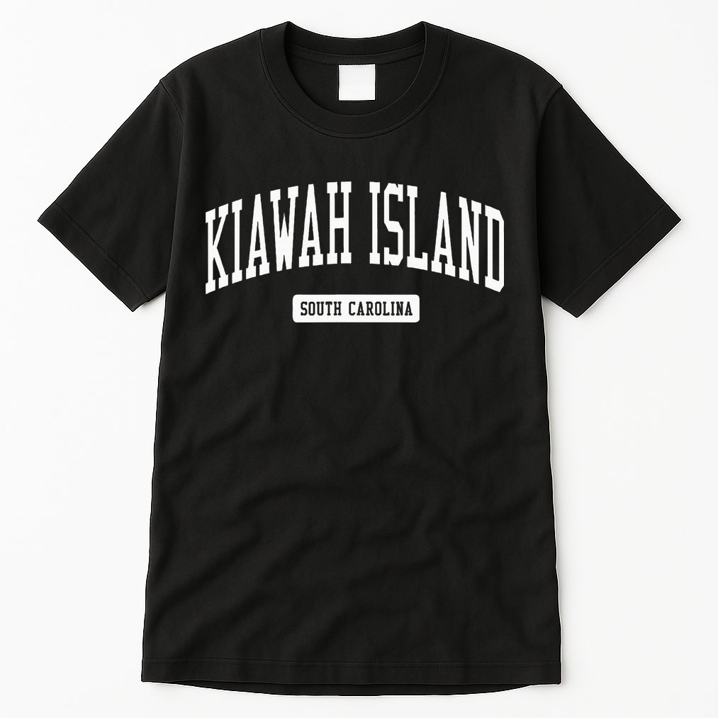 Kiawah Island South Carolina Sc Vintage Athletic Sports Desi Tall T-Shirt
