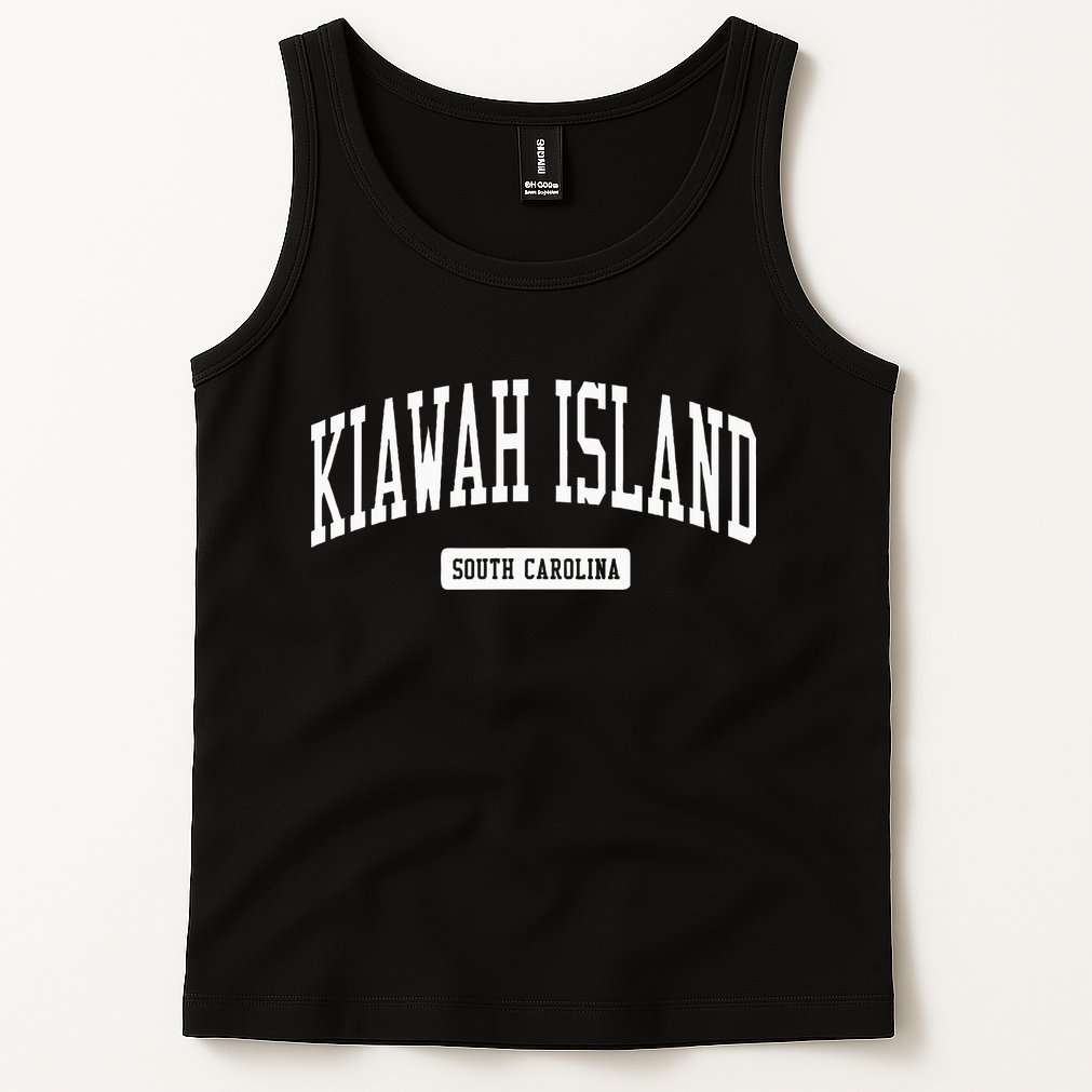 Kiawah Island South Carolina Sc Vintage Athletic Sports Desi Tank Top