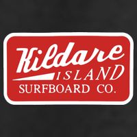 Kildare Island Surfboard Wear Paradise On Earth 7 Panel Mesh Trucker Snapback Hat