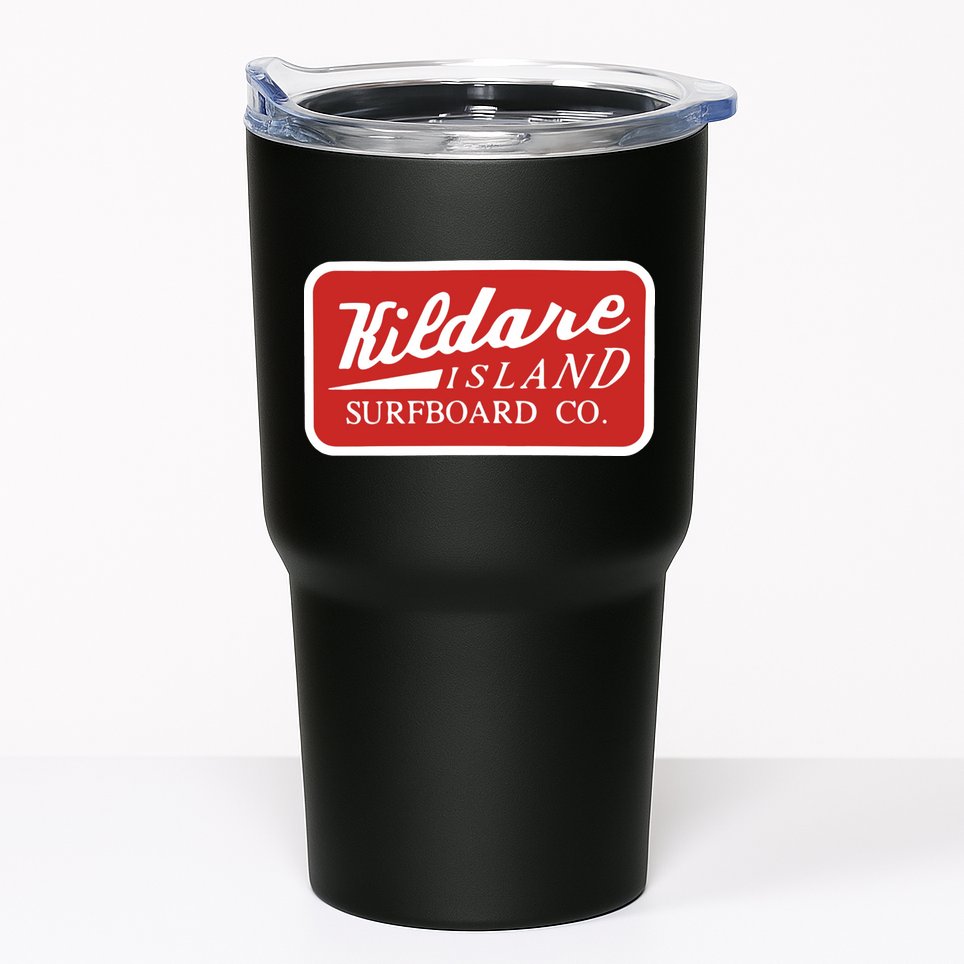 Kildare Island Surfboard Wear Paradise On Earth Tumbler