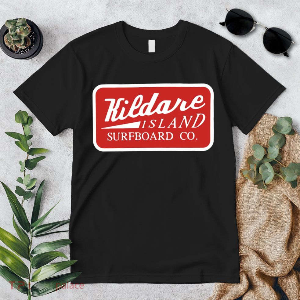 Kildare Island Surfboard Wear Paradise On Earth Premium T-Shirt