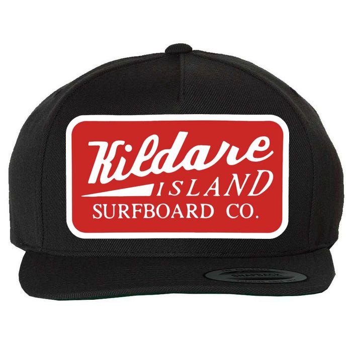 Kildare Island Surfboard Wear Paradise On Earth Wool Snapback Cap