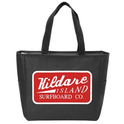 Kildare Island Surfboard Wear Paradise On Earth Zip Tote Bag