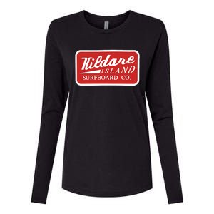 Kildare Island Surfboard John B Wear Hat Womens Cotton Relaxed Long Sleeve T-Shirt