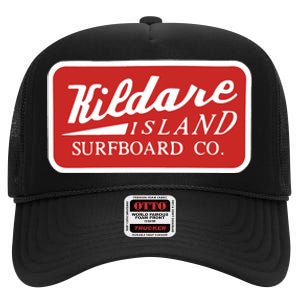 Kildare Island Surfboard John B Wear Hat High Crown Mesh Back Trucker Hat