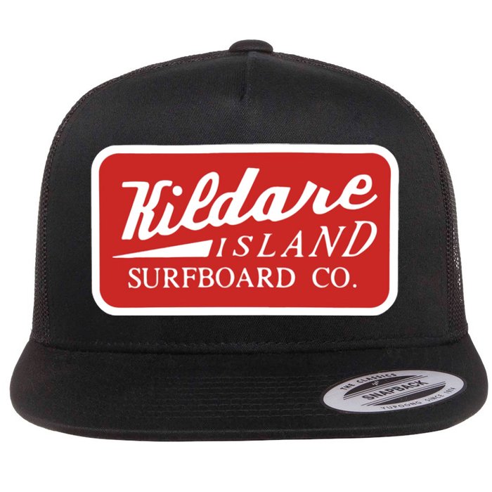 Kildare Island Surfboard John B Wear Hat Flat Bill Trucker Hat