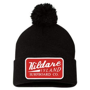 Kildare Island Surfboard John B Wear Hat Pom Pom 12in Knit Beanie