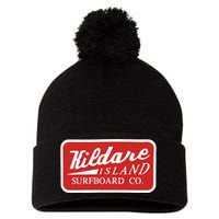 Kildare Island Surfboard John B Wear Hat Pom Pom 12in Knit Beanie