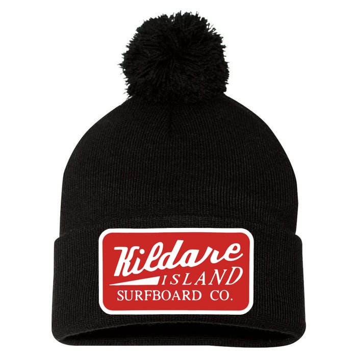 Kildare Island Surfboard John B Wear Hat Pom Pom 12in Knit Beanie