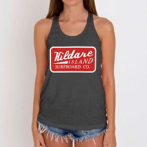 Kildare Island Surfboard John B Wear Hat Women's Knotted Racerback Tank