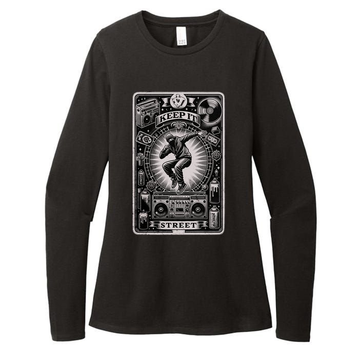 Keep It Street Womens CVC Long Sleeve Shirt