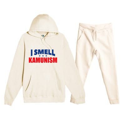 Kamunism I Smell Kamunism Election 2024 Premium Hooded Sweatsuit Set