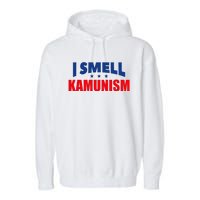 Kamunism I Smell Kamunism Election 2024 Garment-Dyed Fleece Hoodie