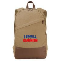 Kamunism I Smell Kamunism Election 2024 Cotton Canvas Backpack
