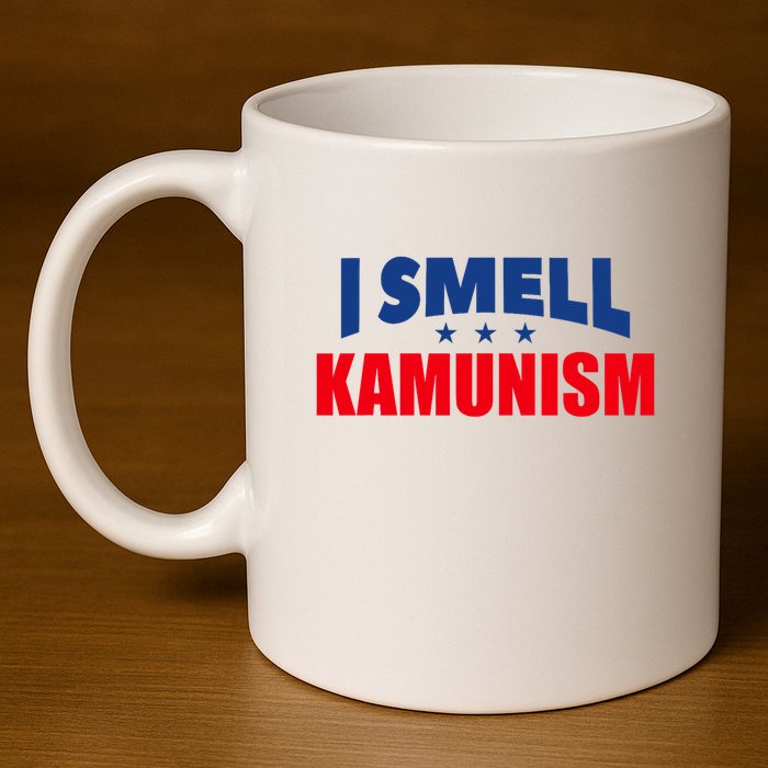 Kamunism I Smell Kamunism Election 2024 11oz C Handle Ceramic Mug