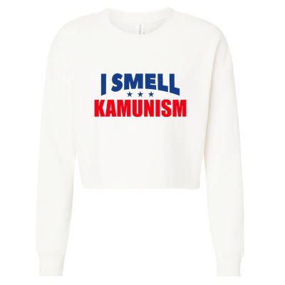 Kamunism I Smell Kamunism Election 2024 Cropped Pullover Crew