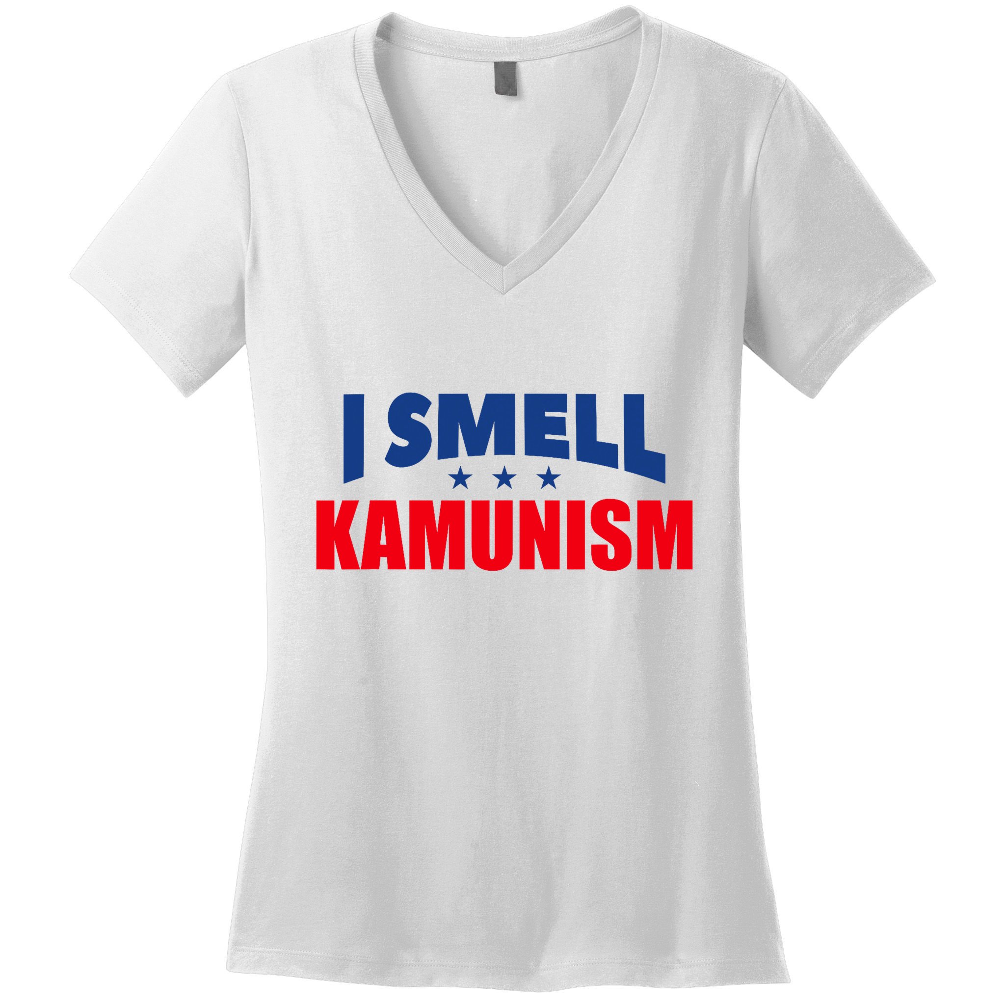 Kamunism I Smell Kamunism Election 2024 Women's V-Neck T-Shirt