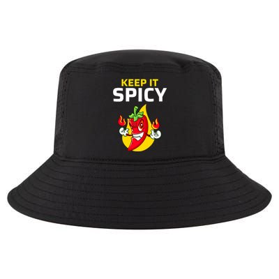 Keep It Spicy I Jalapeno I Chili Cool Comfort Performance Bucket Hat