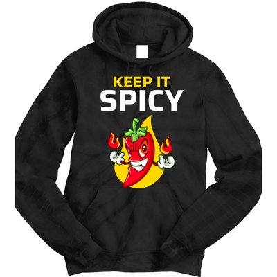 Keep It Spicy I Jalapeno I Chili Tie Dye Hoodie