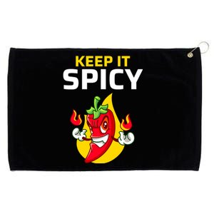 Keep It Spicy I Jalapeno I Chili Grommeted Golf Towel