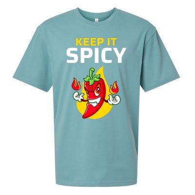 Keep It Spicy I Jalapeno I Chili Sueded Cloud Jersey T-Shirt