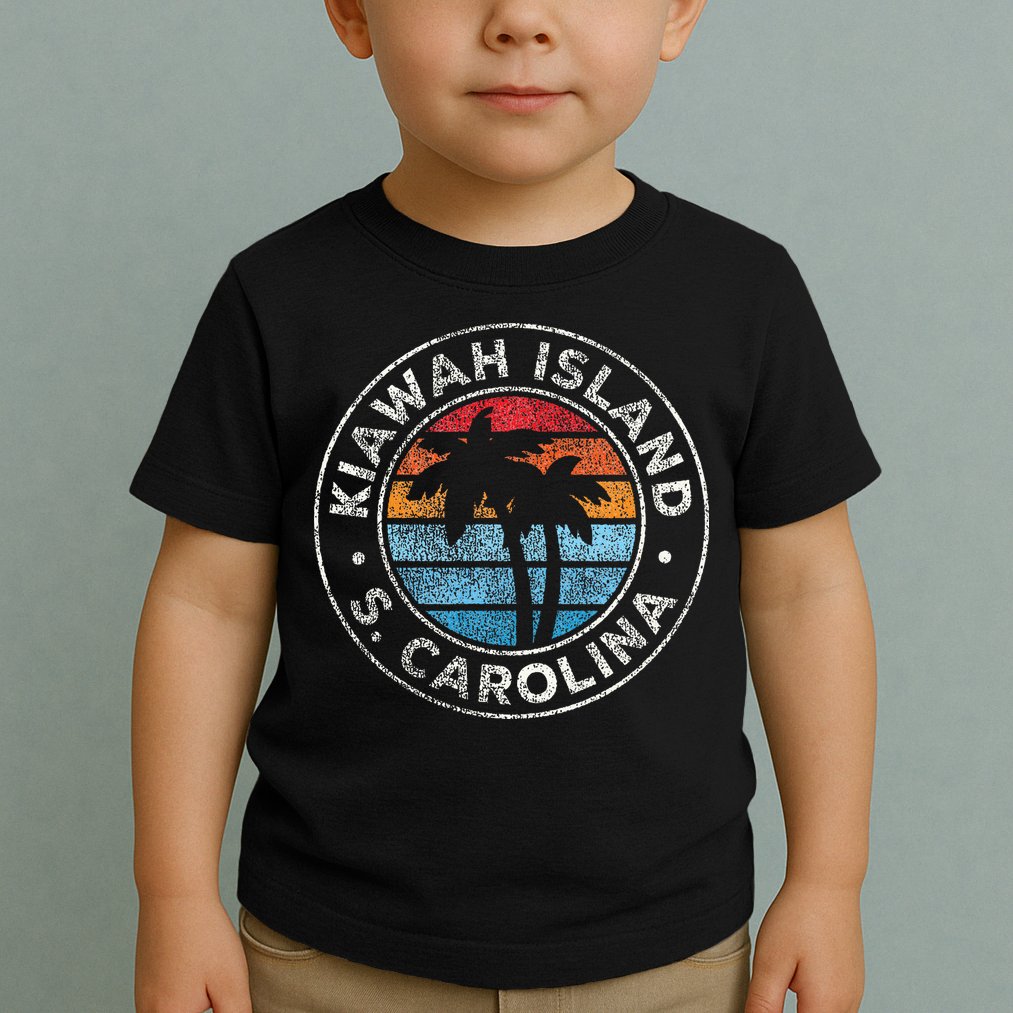 Kiawah Island South Carolina Sc Vintage Toddler T-Shirt
