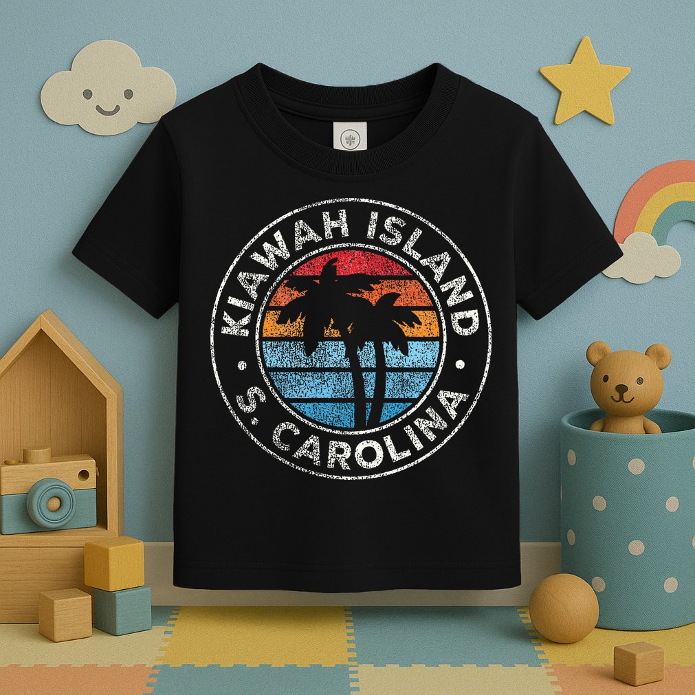 Kiawah Island South Carolina Sc Vintage Toddler T-Shirt