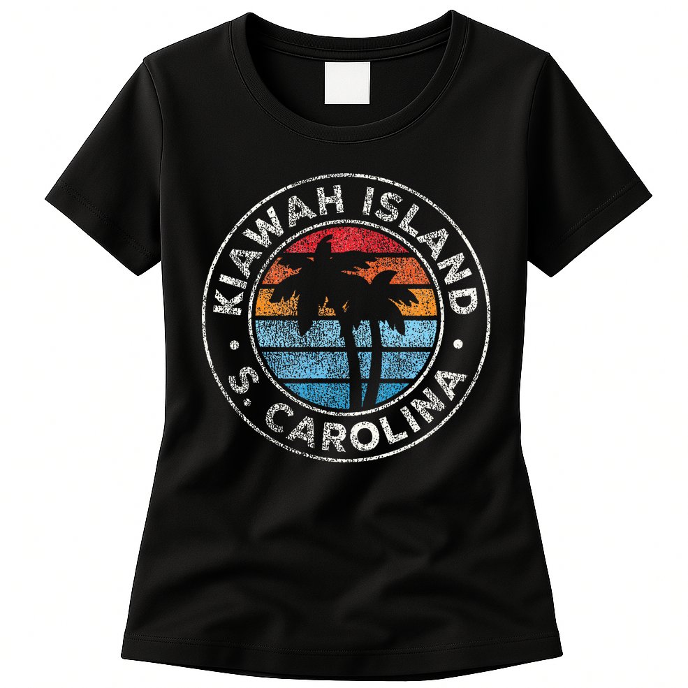 Kiawah Island South Carolina Sc Vintage Womens T-Shirt