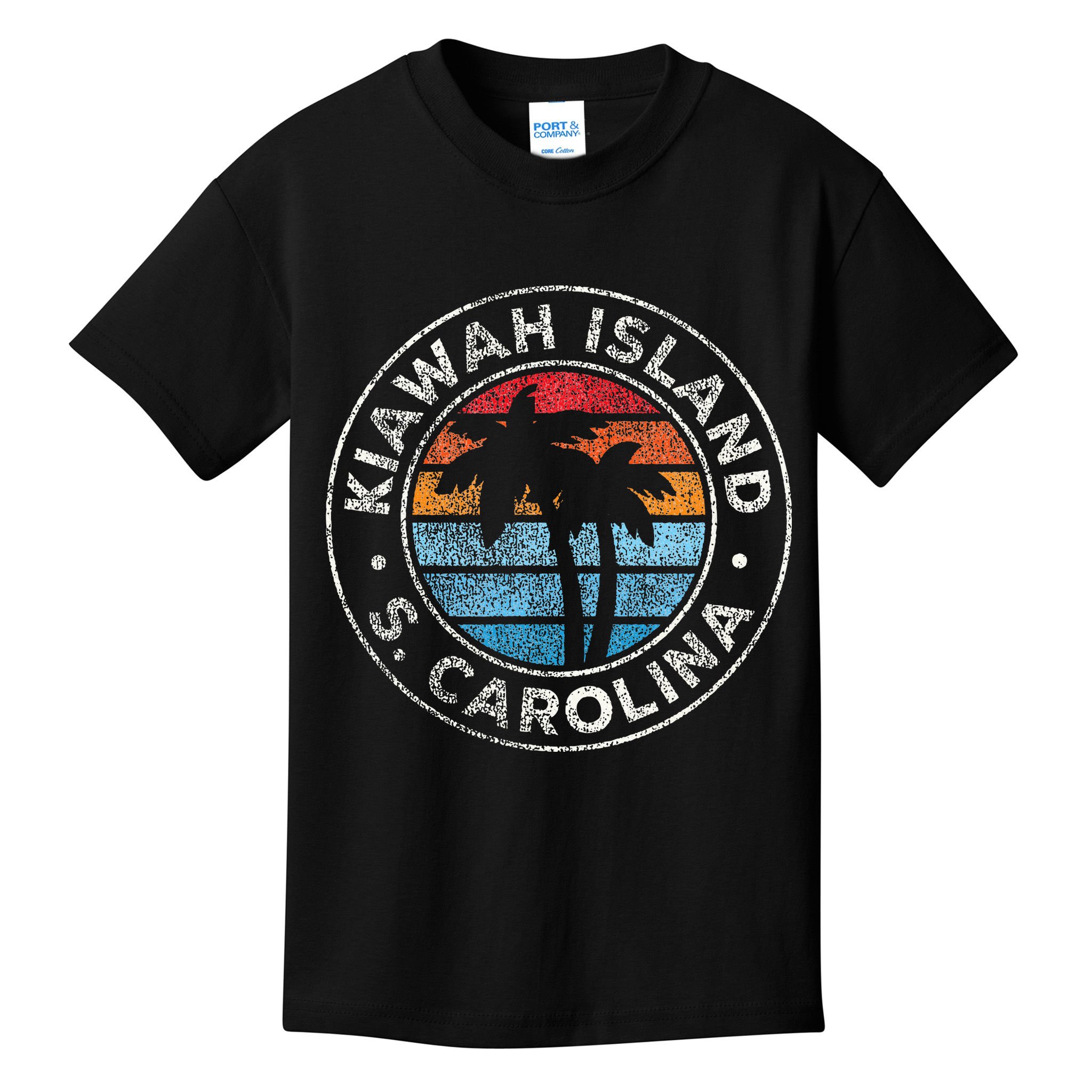 Kiawah Island South Carolina Sc Vintage Kids T-Shirt