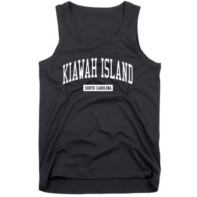 Kiawah Island South Carolina SC Vintage Athletic Sports Desi Tank Top