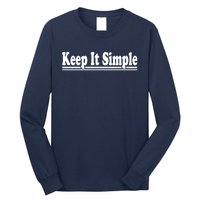 Keep It Simple Long Sleeve Shirt