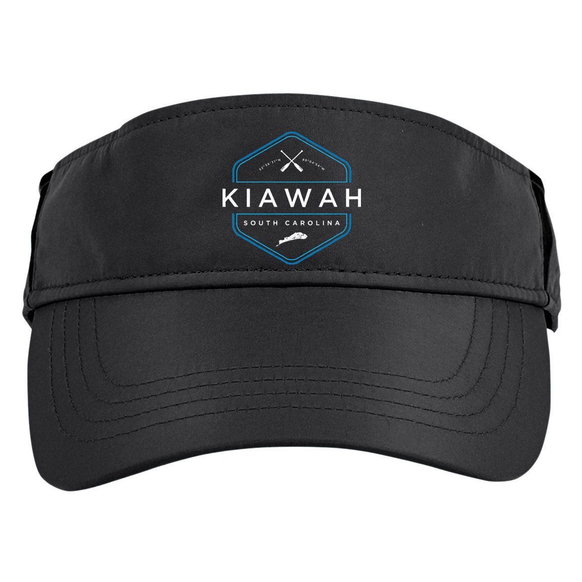 Kiawah Island South Carolina Beach Adult Drive Performance Visor