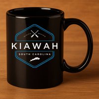 Kiawah Island South Carolina Beach 11oz C Handle Ceramic Mug