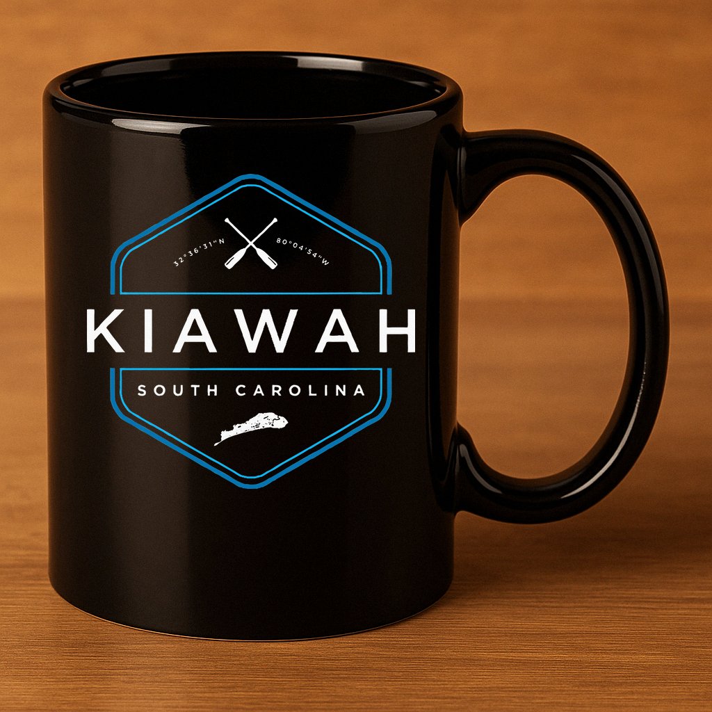 Kiawah Island South Carolina Beach 11oz C Handle Ceramic Mug