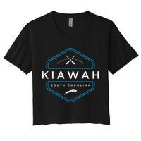 Kiawah Island South Carolina Beach Women's Crop Top Tee
