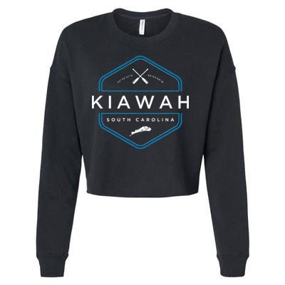Kiawah Island South Carolina Beach Cropped Pullover Crew