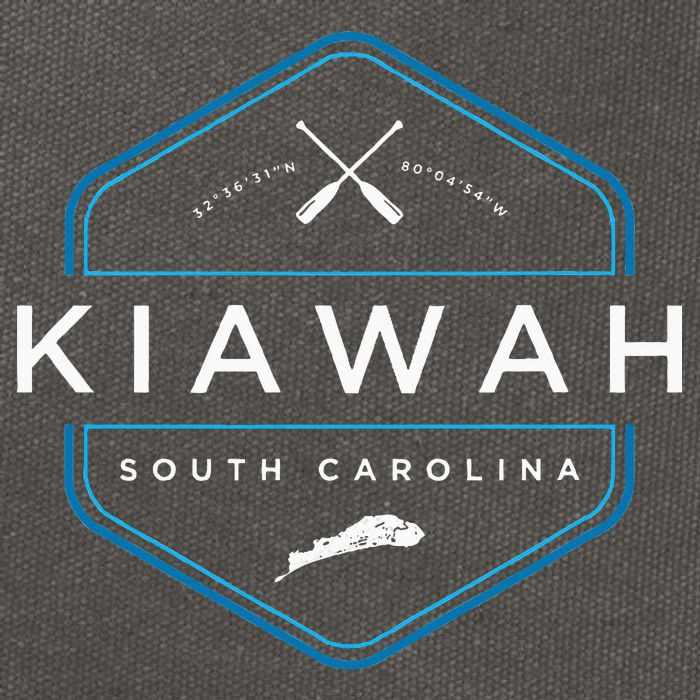 Kiawah Island South Carolina Beach Cotton Canvas Backpack