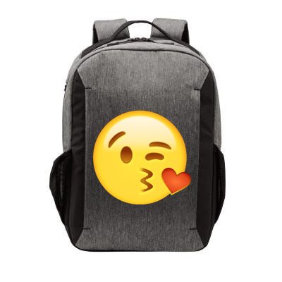 Kiss Face Emoticon Emoji Kissing Heart Vector Backpack