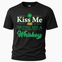 Kiss Me And Bring Me A Whiskey Cooling Performance Crew T-Shirt