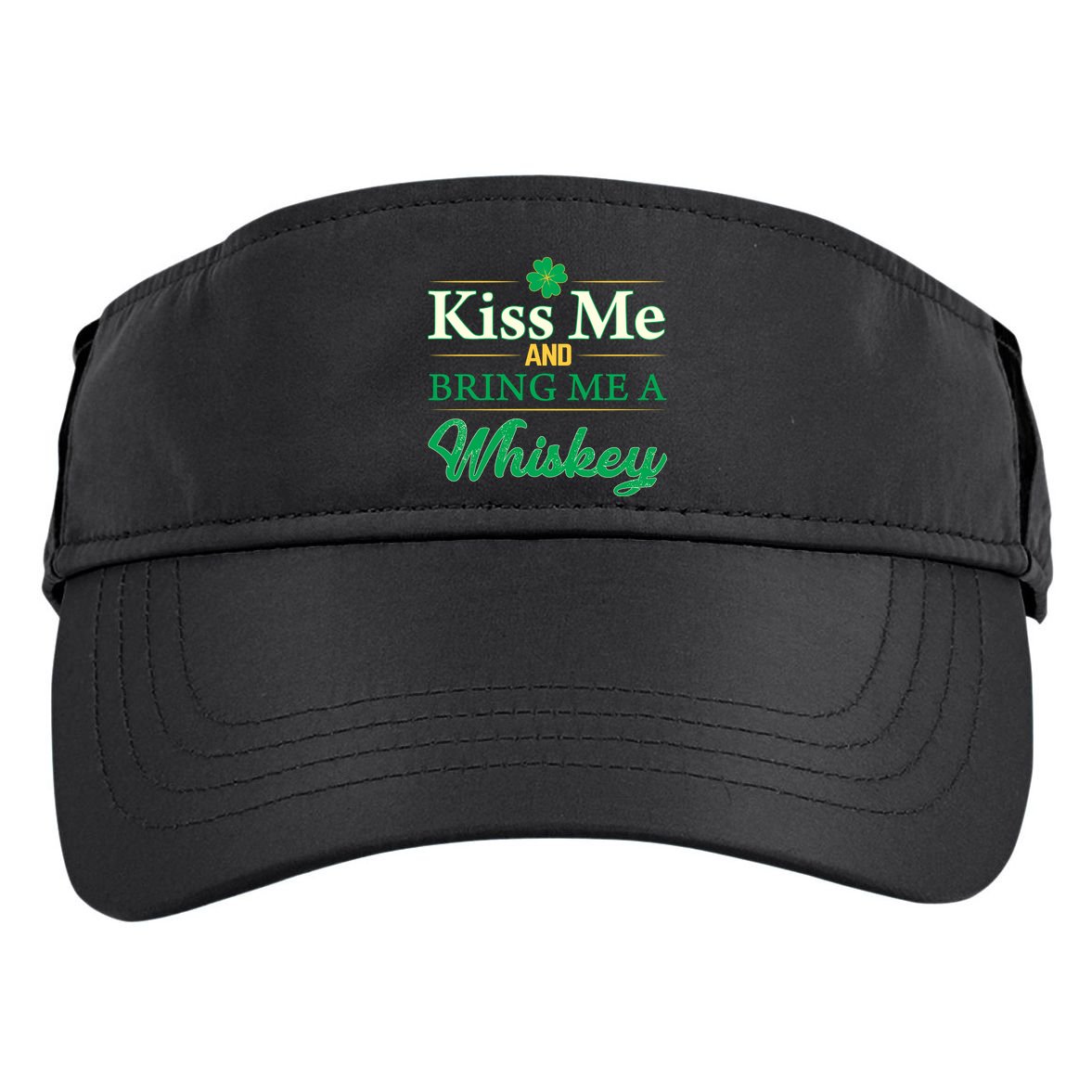 Kiss Me And Bring Me A Whiskey Adult Drive Performance Visor