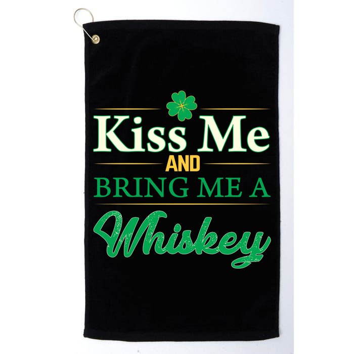 Kiss Me And Bring Me A Whiskey Golf Towel