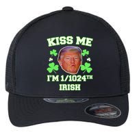 Kiss Me I'm 1/1024 Irish Trump St Patricks Day Flexfit Unipanel Trucker Cap