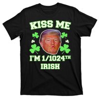 Kiss Me I'm 1/1024 Irish Trump St Patricks Day T-Shirt