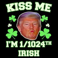 Kiss Me I'm 1/1024 Irish Trump St Patricks Day Impact Tech Backpack