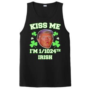 Kiss Me I'm 1/1024 Irish Trump St Patricks Day PosiCharge Competitor Tank